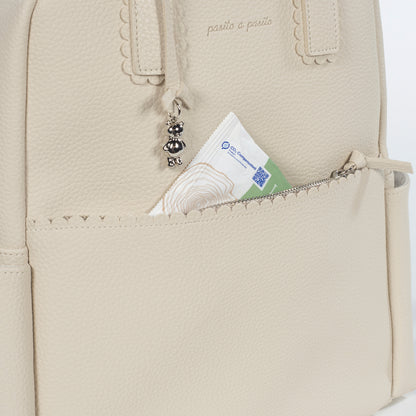 Mochila Icon Cream