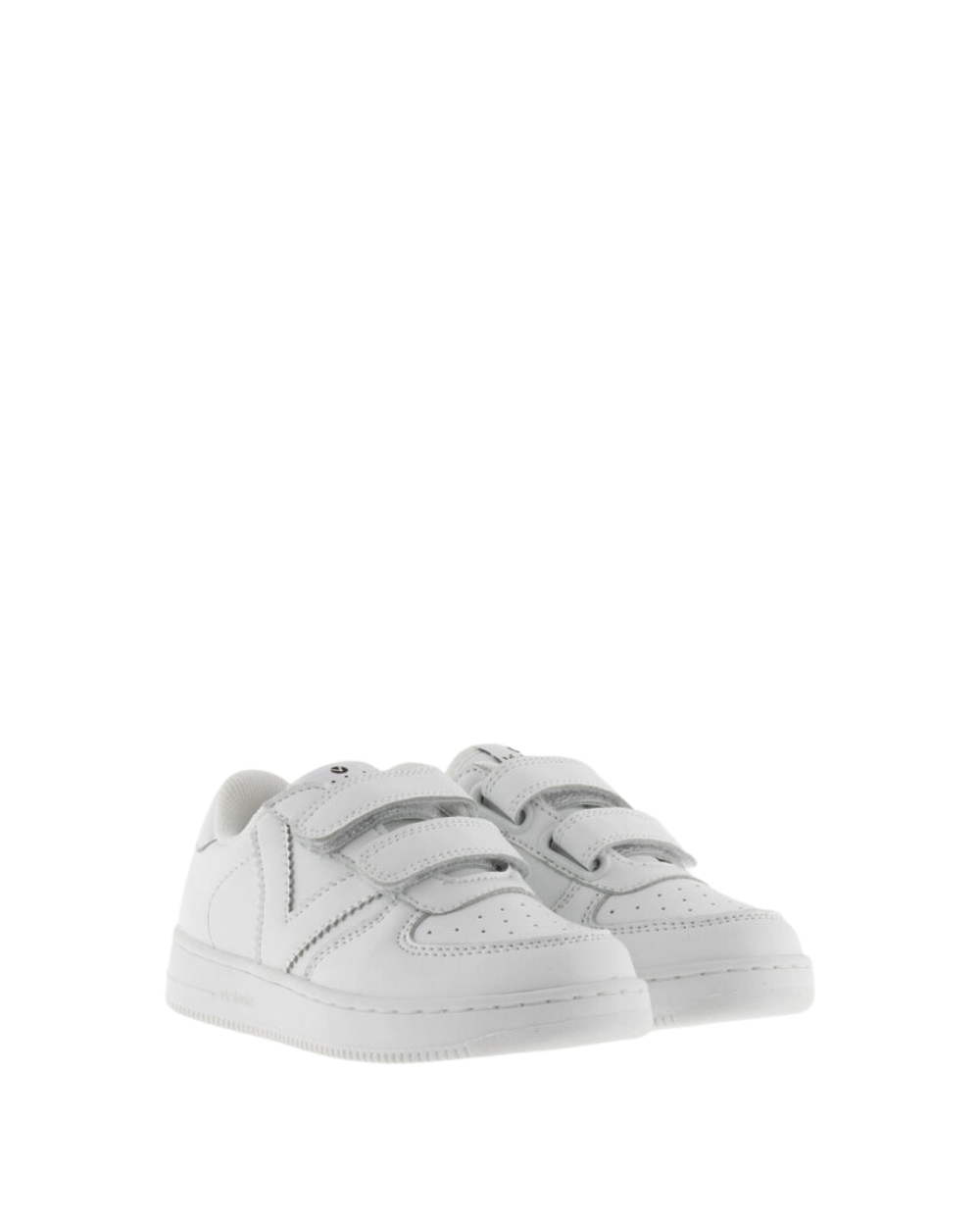 Sapatilhas Brancas Tiras Velcro "V"