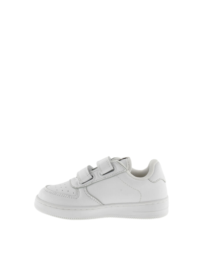 Sapatilhas Brancas Tiras Velcro "V"