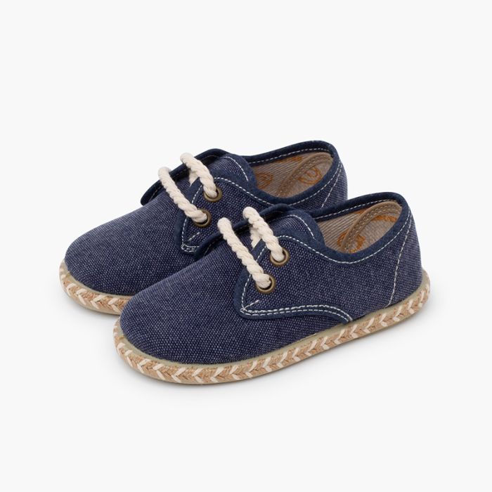 Blucher Canvas Jute Sole