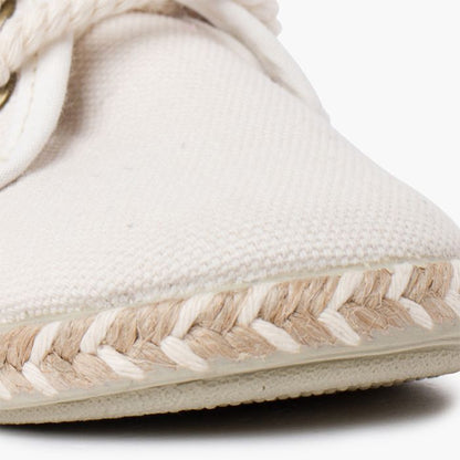 Blucher Canvas Jute Sole