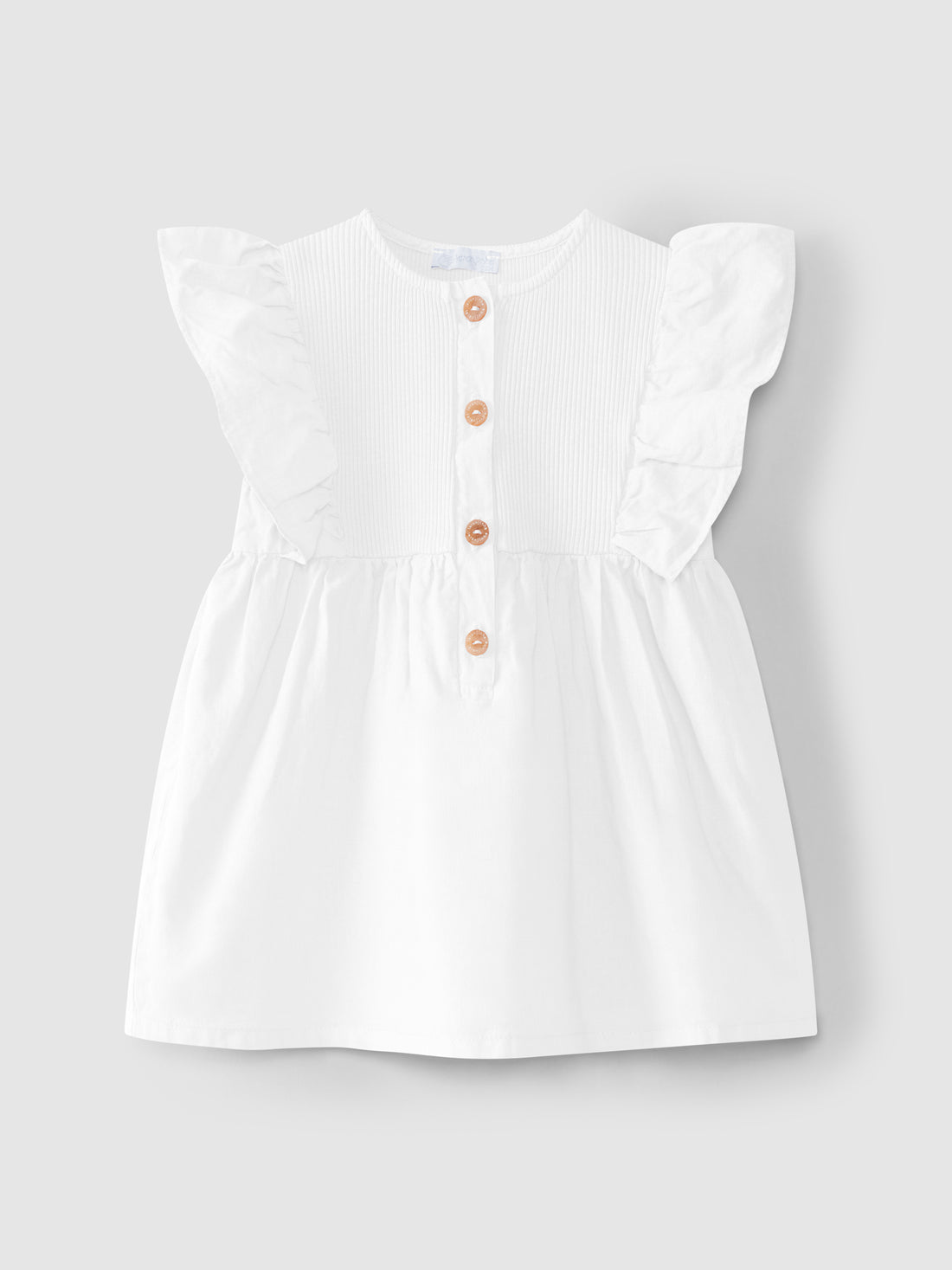 Blusa com Mangas de Folho