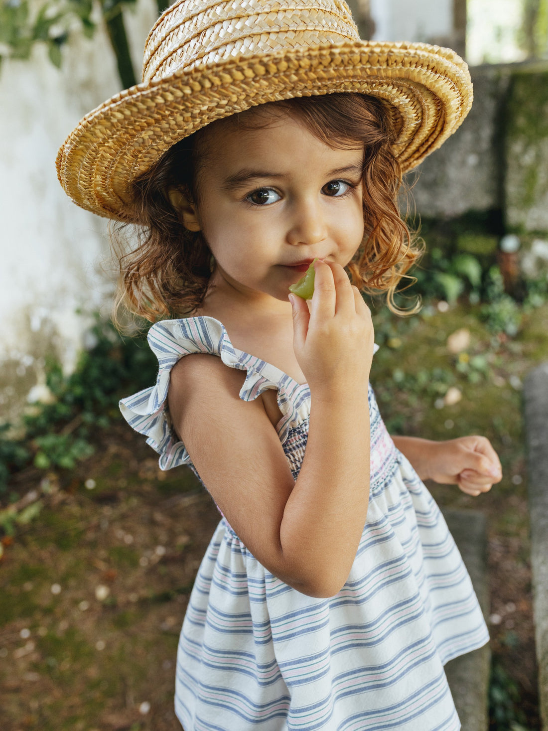 Blusa de Rriscas com Smocks