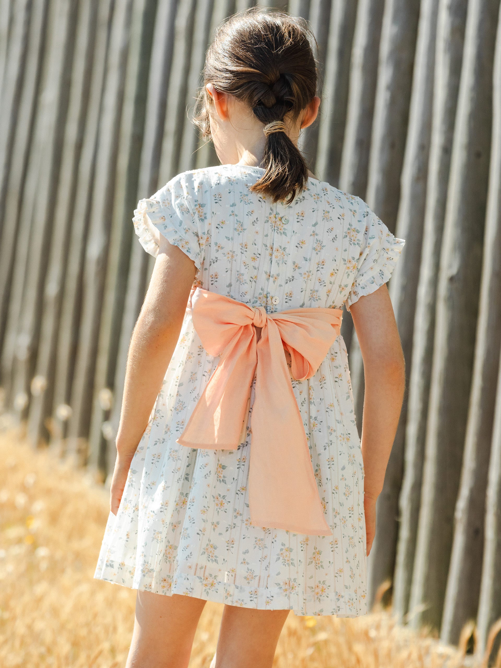 Vestido Plumeti com Estampado Floral