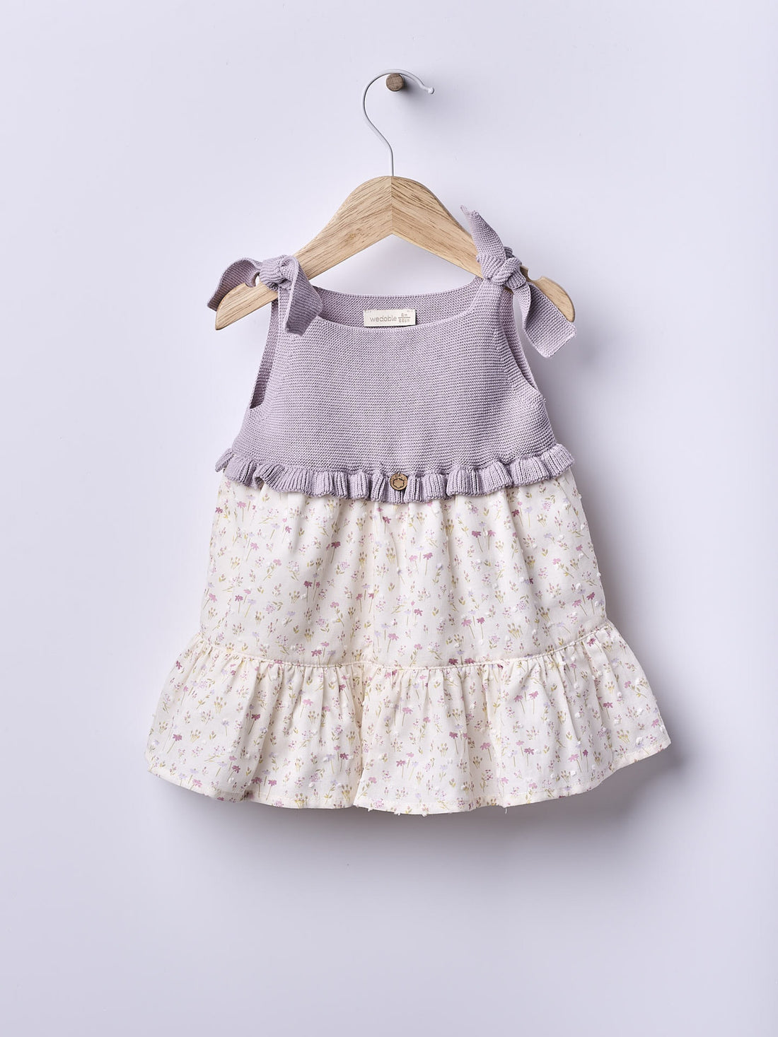 Vestido de Alças com Estampado Floral