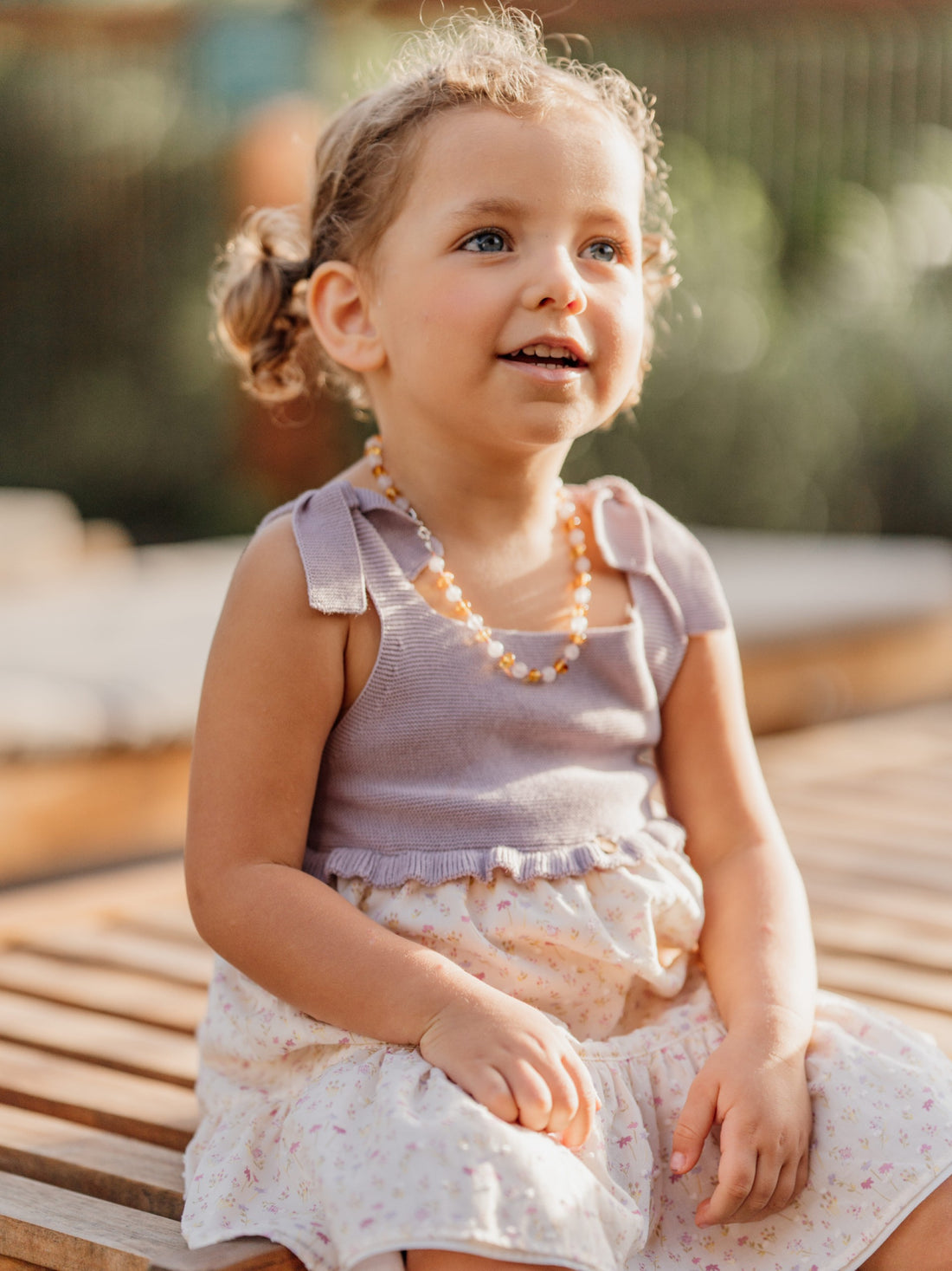 Vestido de Alças com Estampado Floral