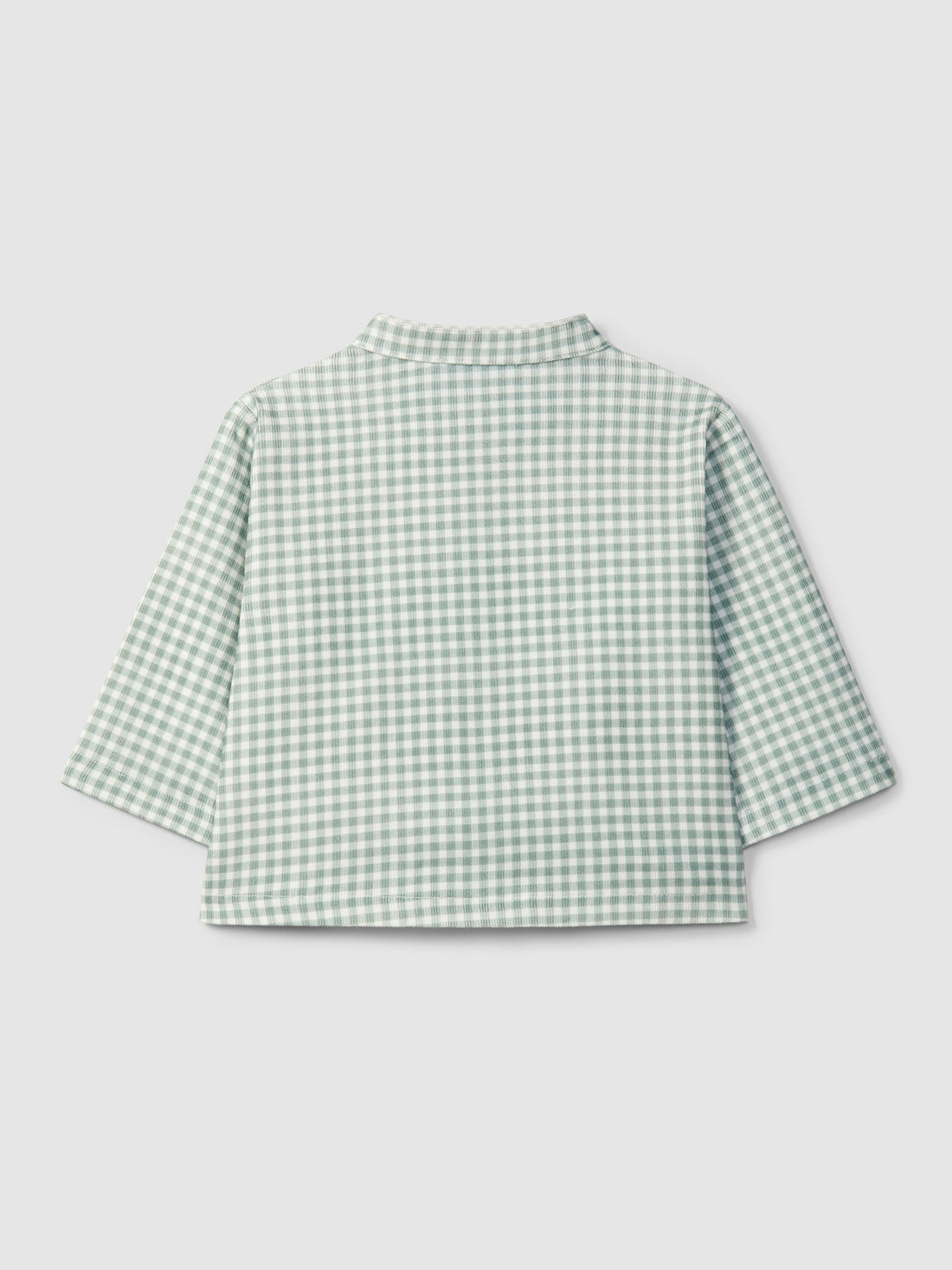 Camisa Gola Mao Bombazine Xadrez Vichy