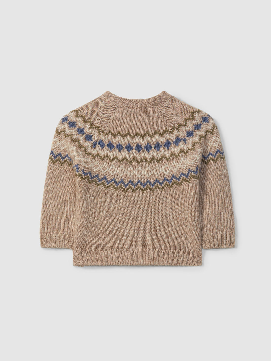 Camisola Tricotada com Jacquard