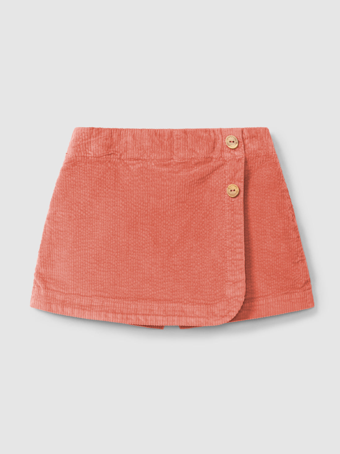 Pull-up Corduroy Short Skirt