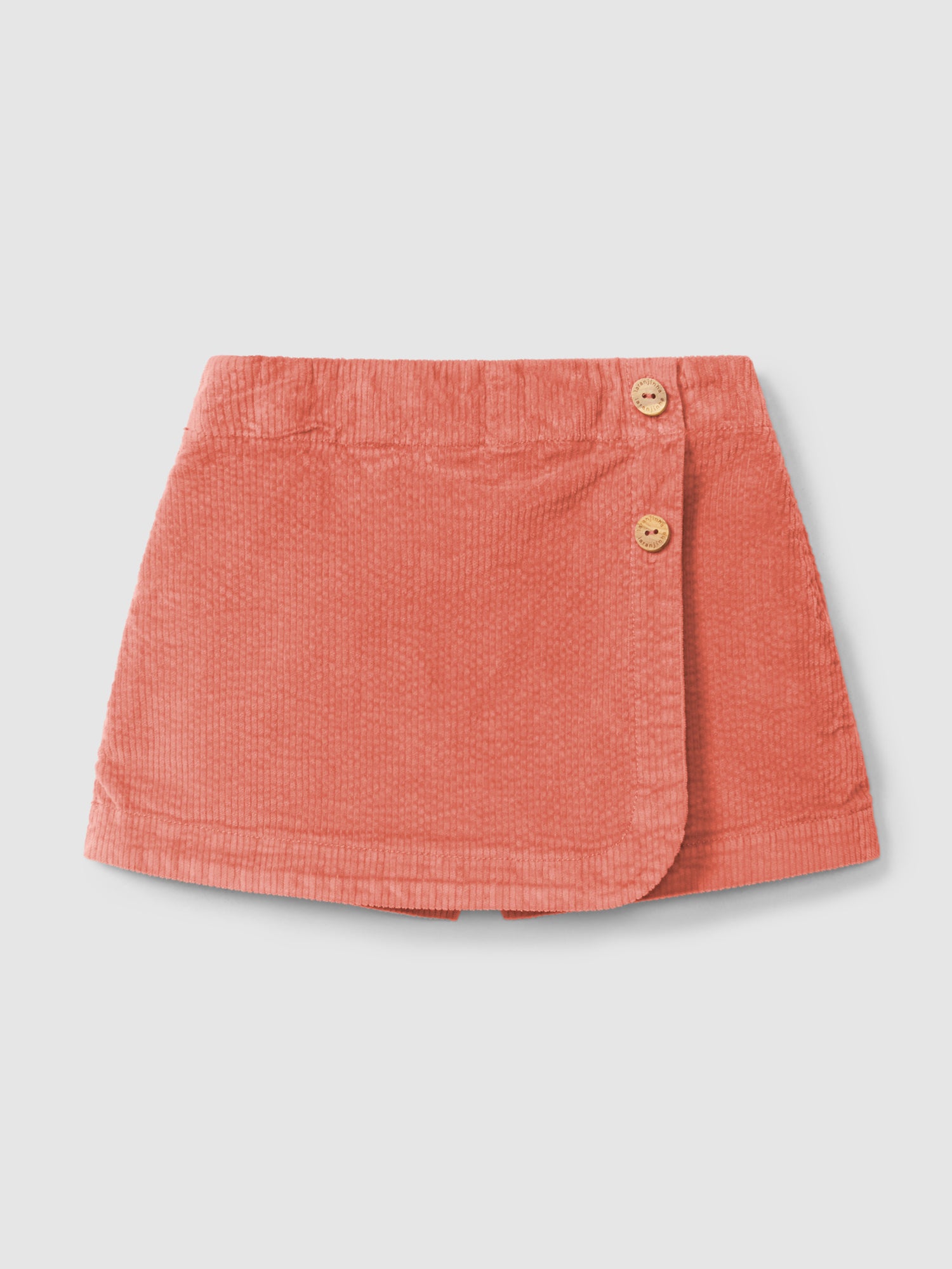 Pull-up Corduroy Short Skirt