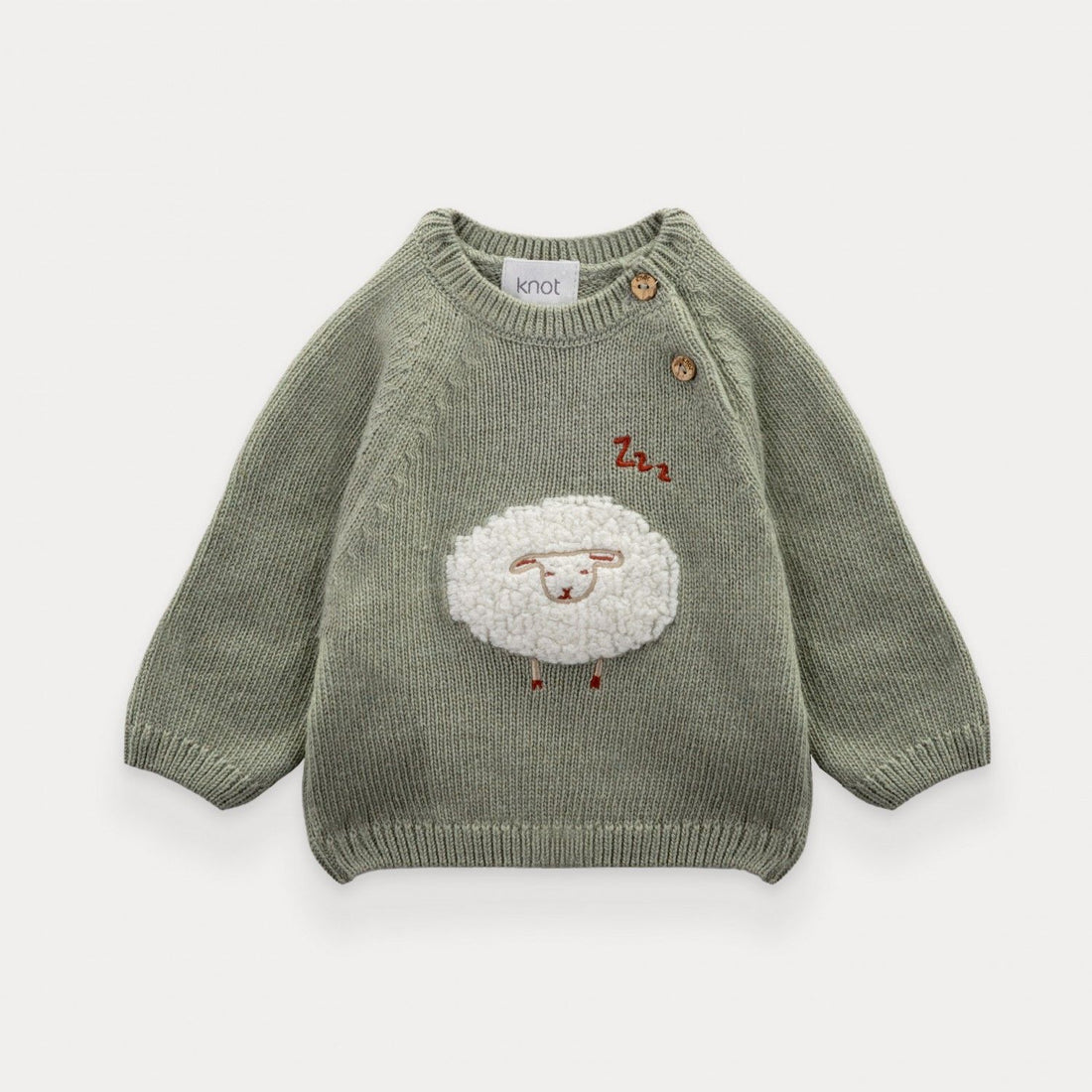 Camisola Tricot Sage Cloud