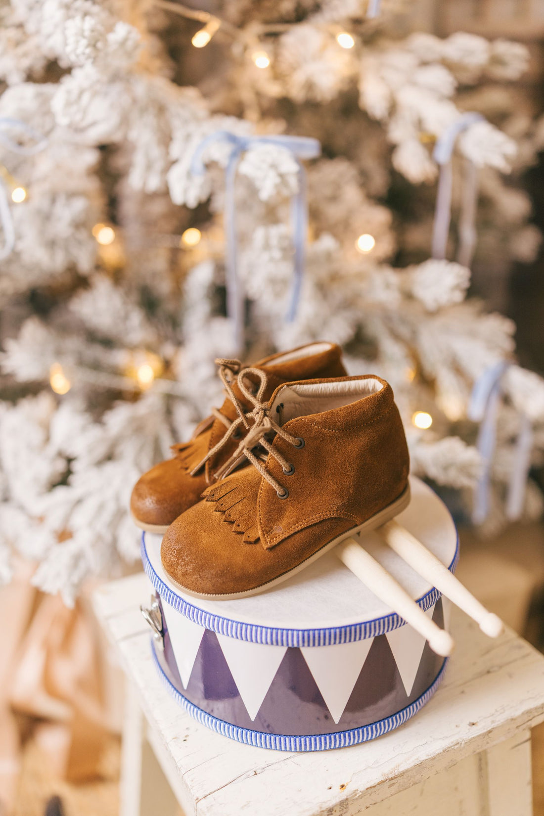 Bota de Bebé com Franjas