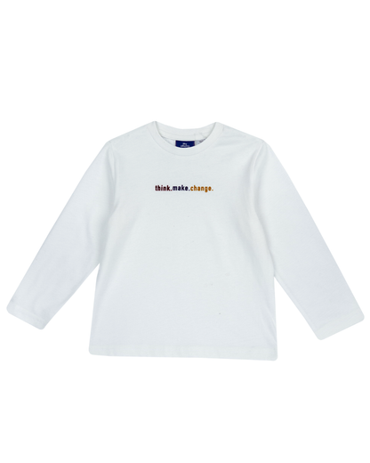 Longsleeve Estampada Efeito Veludo