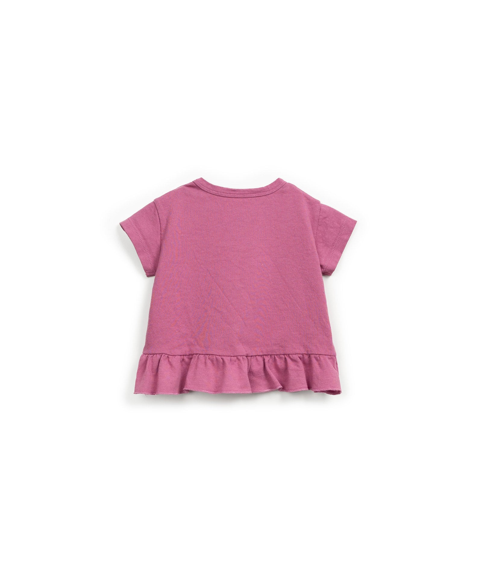 T-shirt com encaixe de Folho