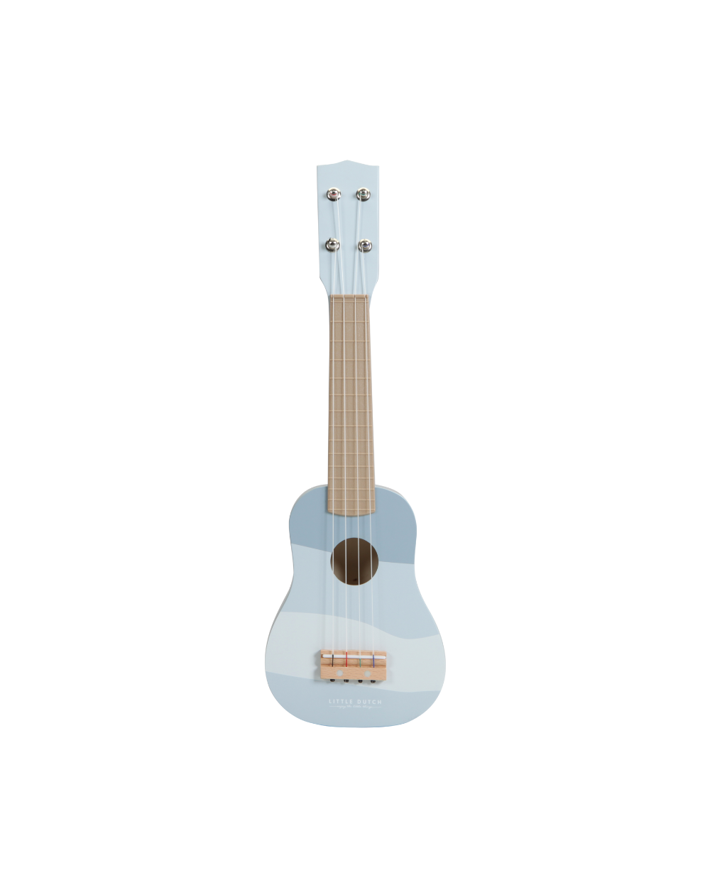 Guitarra Azul em Madeira