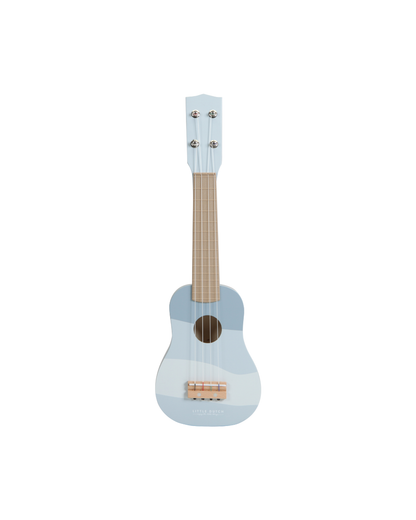 Blue Wooden Guitar