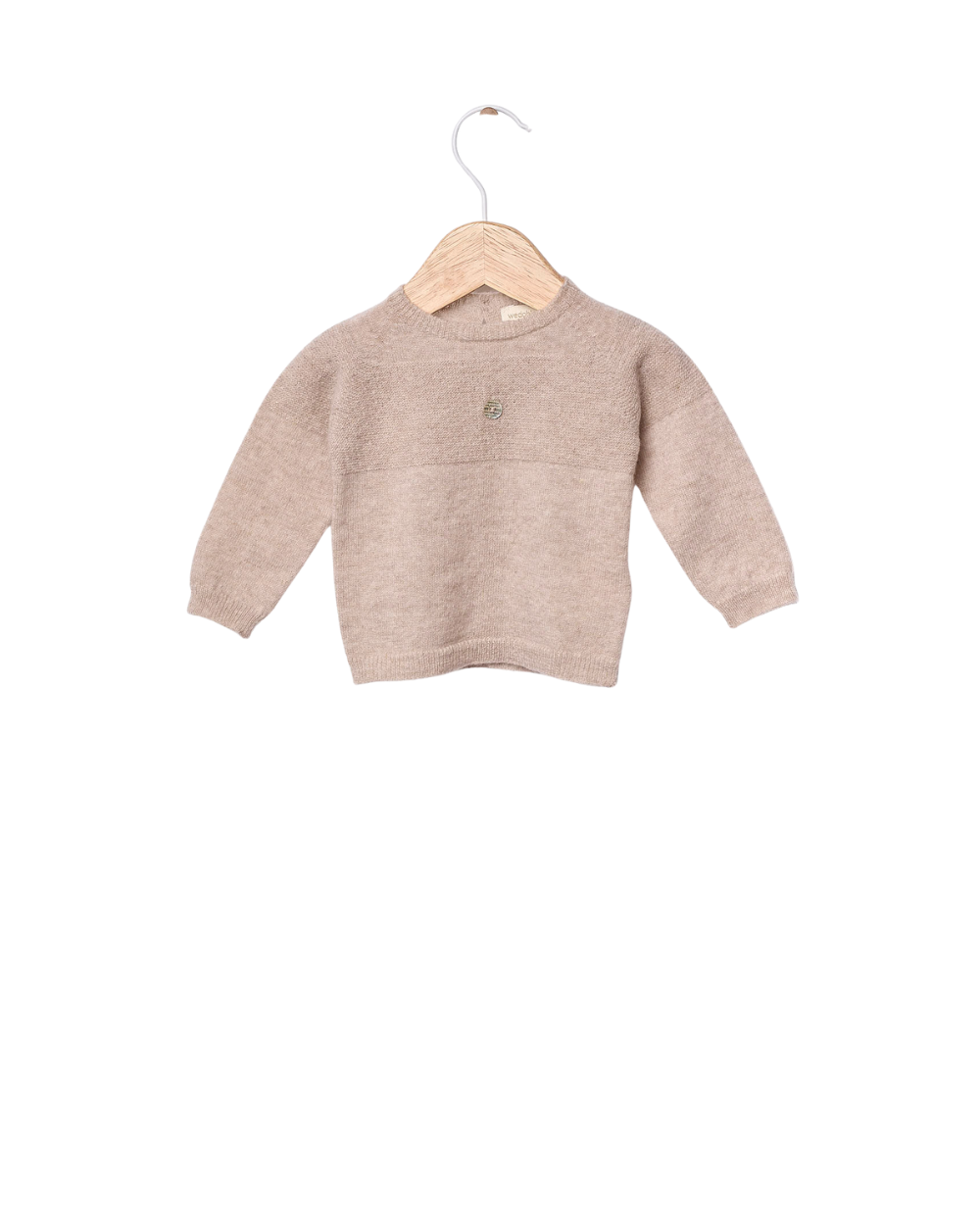 Camisola Tricotada em Lã Merino e Caxemira