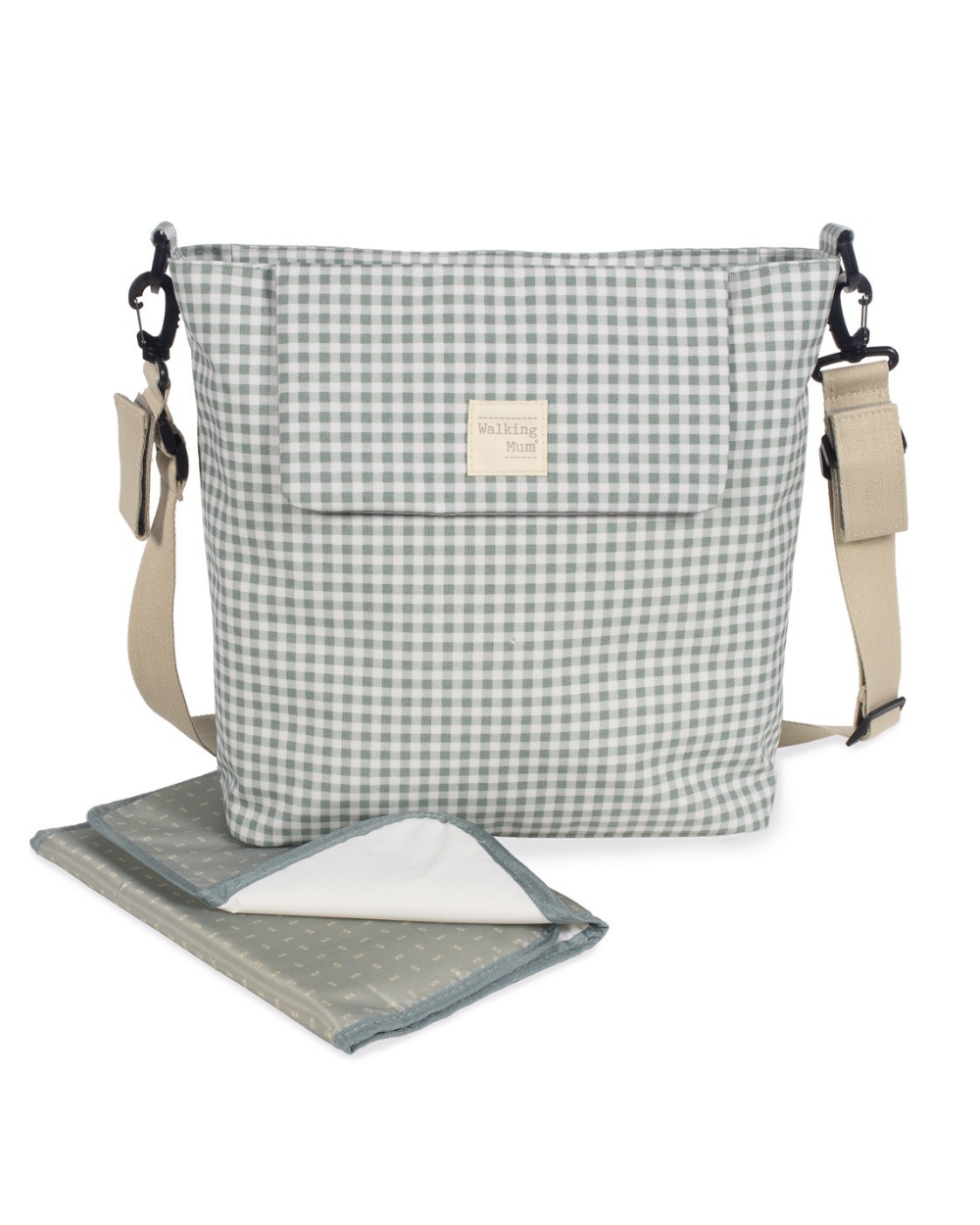 Mala I Love Vichy Verde