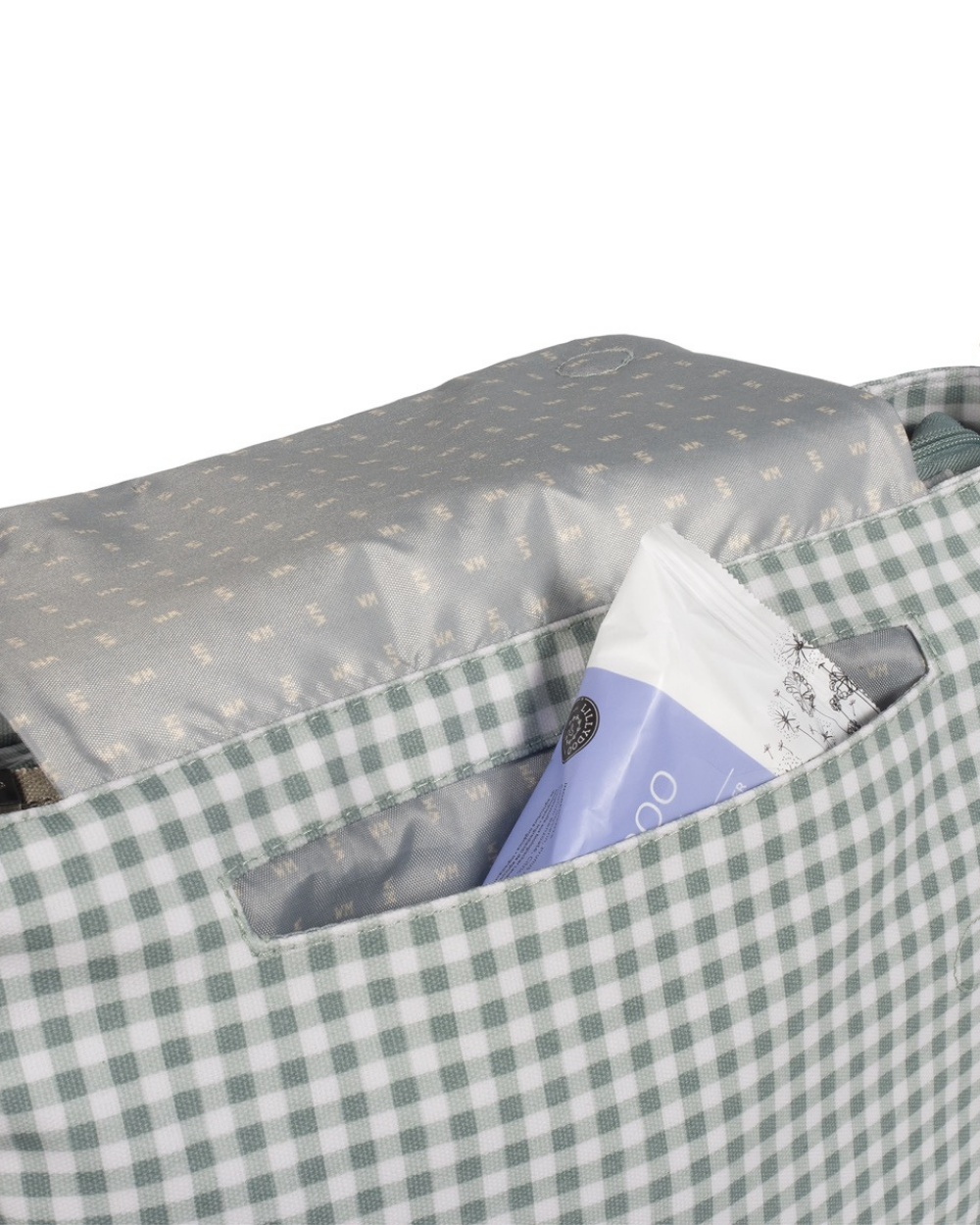 Mala I Love Vichy Verde