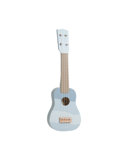 Blue Wooden Guitar
