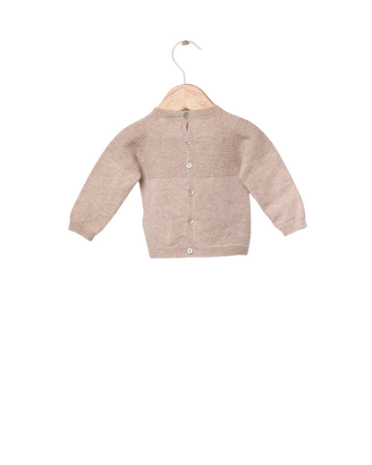 Camisola Tricotada em Lã Merino e Caxemira