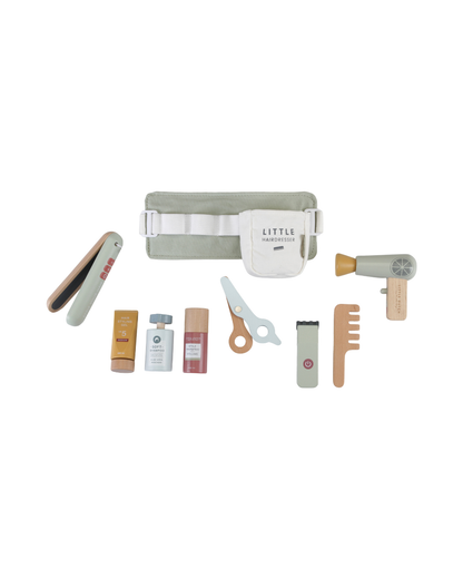 Wooden Hairdressing Set