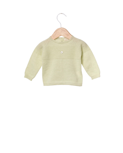 Camisola Tricotada em Lã Merino e Caxemira