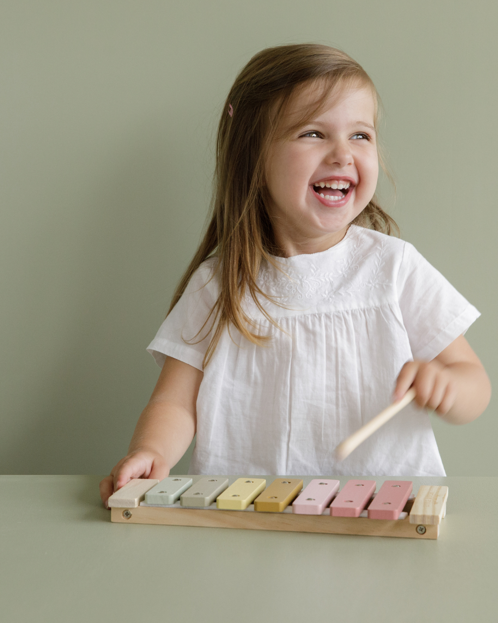Pink Wooden Xylophone