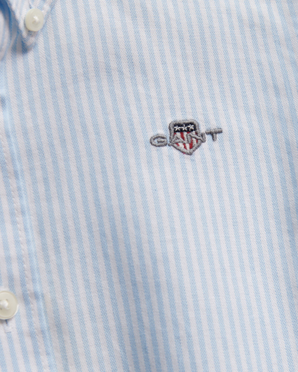 Camisa Oxford Riscas Shield Kids