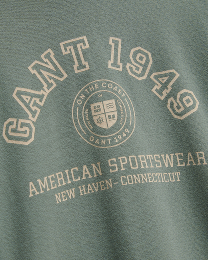 Sweatshirt Capuz Collegiate Logo Teens