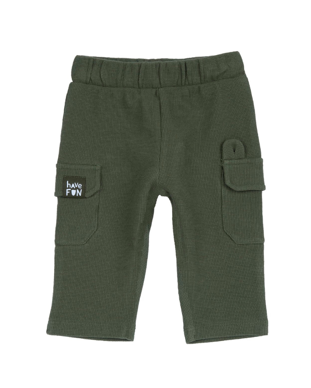 Calças Malha Waffle