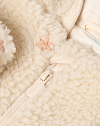 Macacão Newborn Teddy Flowers