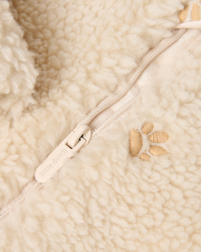 Macacão Newborn Teddy Sand Paws