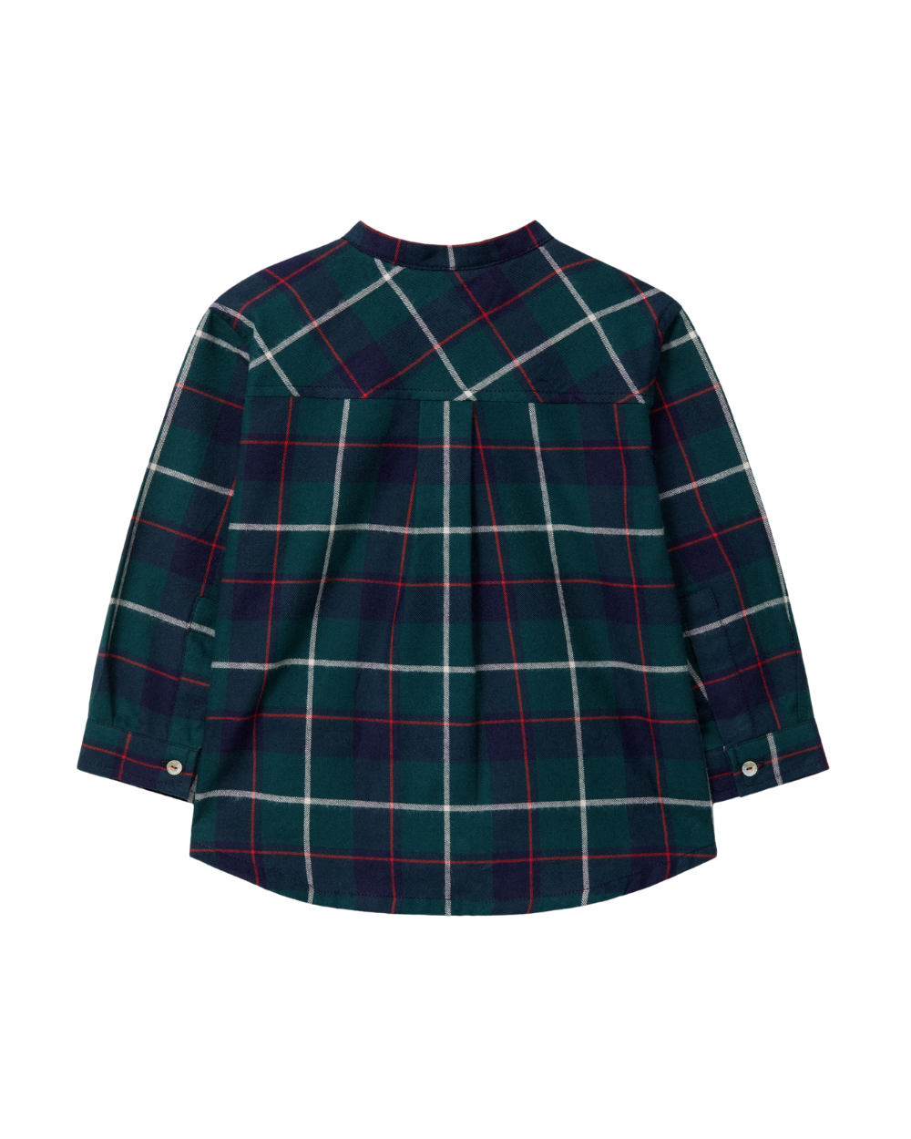 Camisa Flanela Xadrez Gola Mao