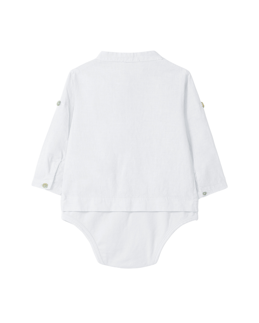 Body Camisa Gola Mao Linho