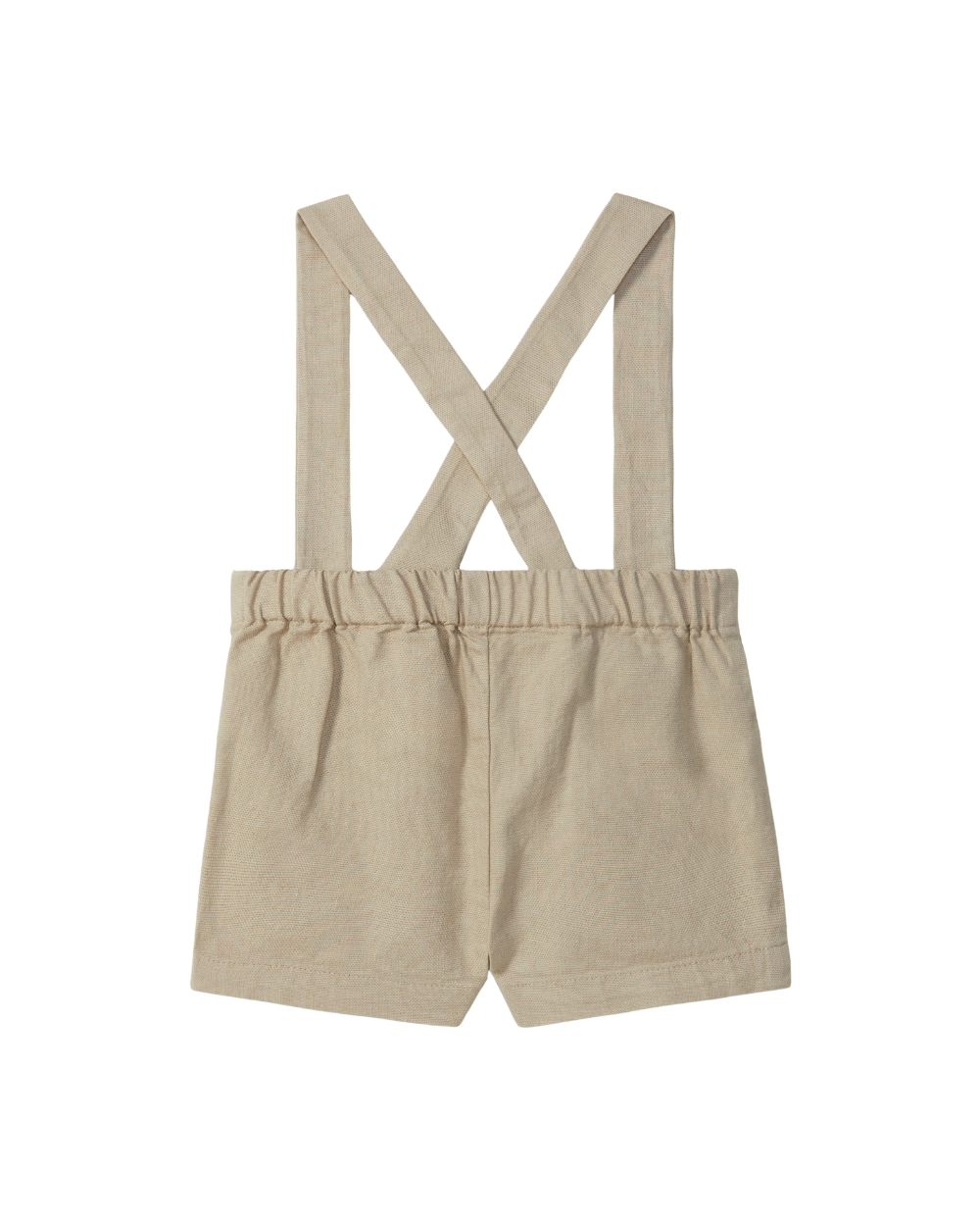 Calções Alças Linho Lisos