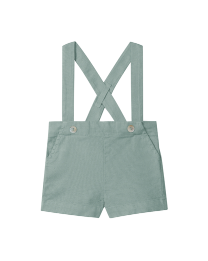 Calções Alças Linho Lisos