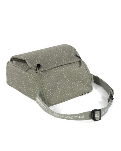 Polka Dot Poppy Moss Portable Chair