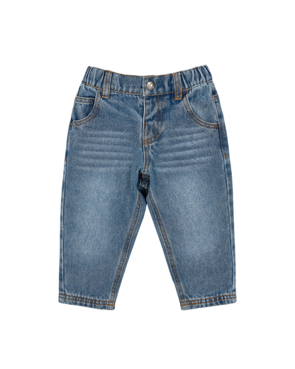 Calças de Ganga Elástica