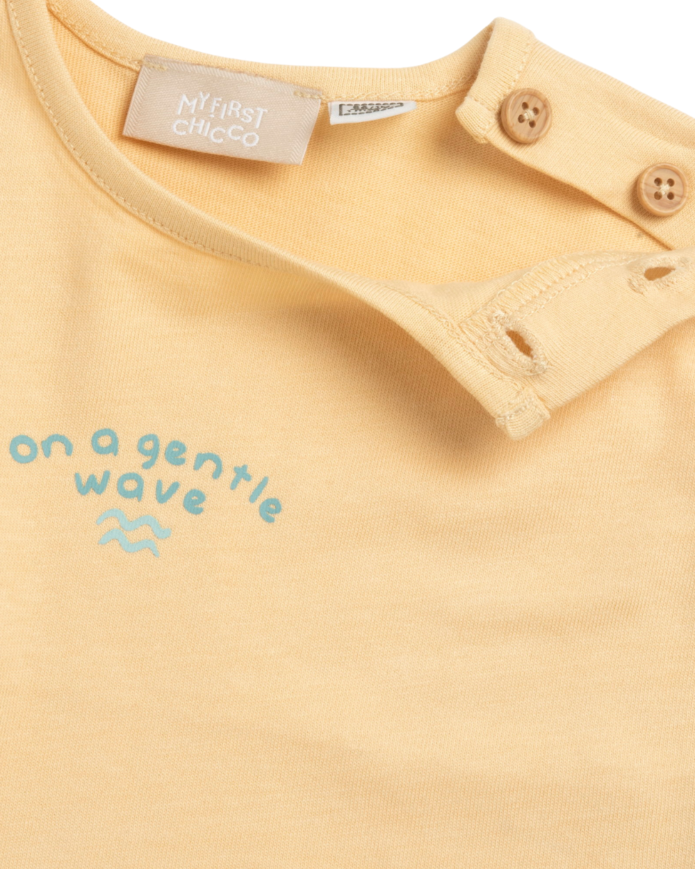 T-shirt de Algodão Waves