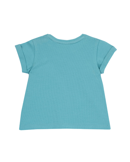 T-shirt de Algodão Estampado Marítimo