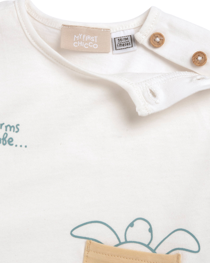 T-shirt de Algodão Tartarugas