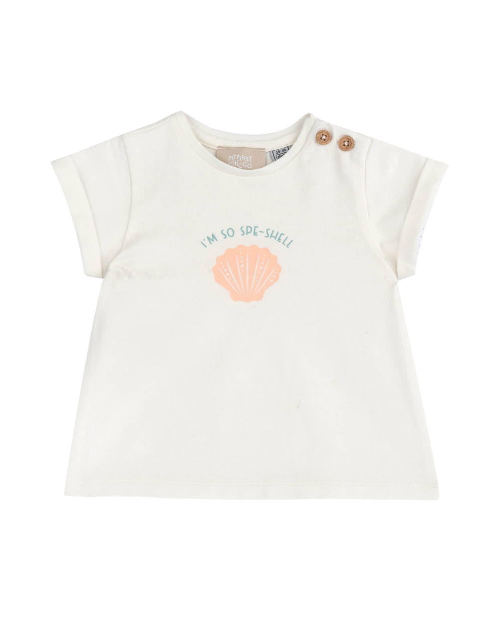 T-shirt de Algodão Estampado Marítimo