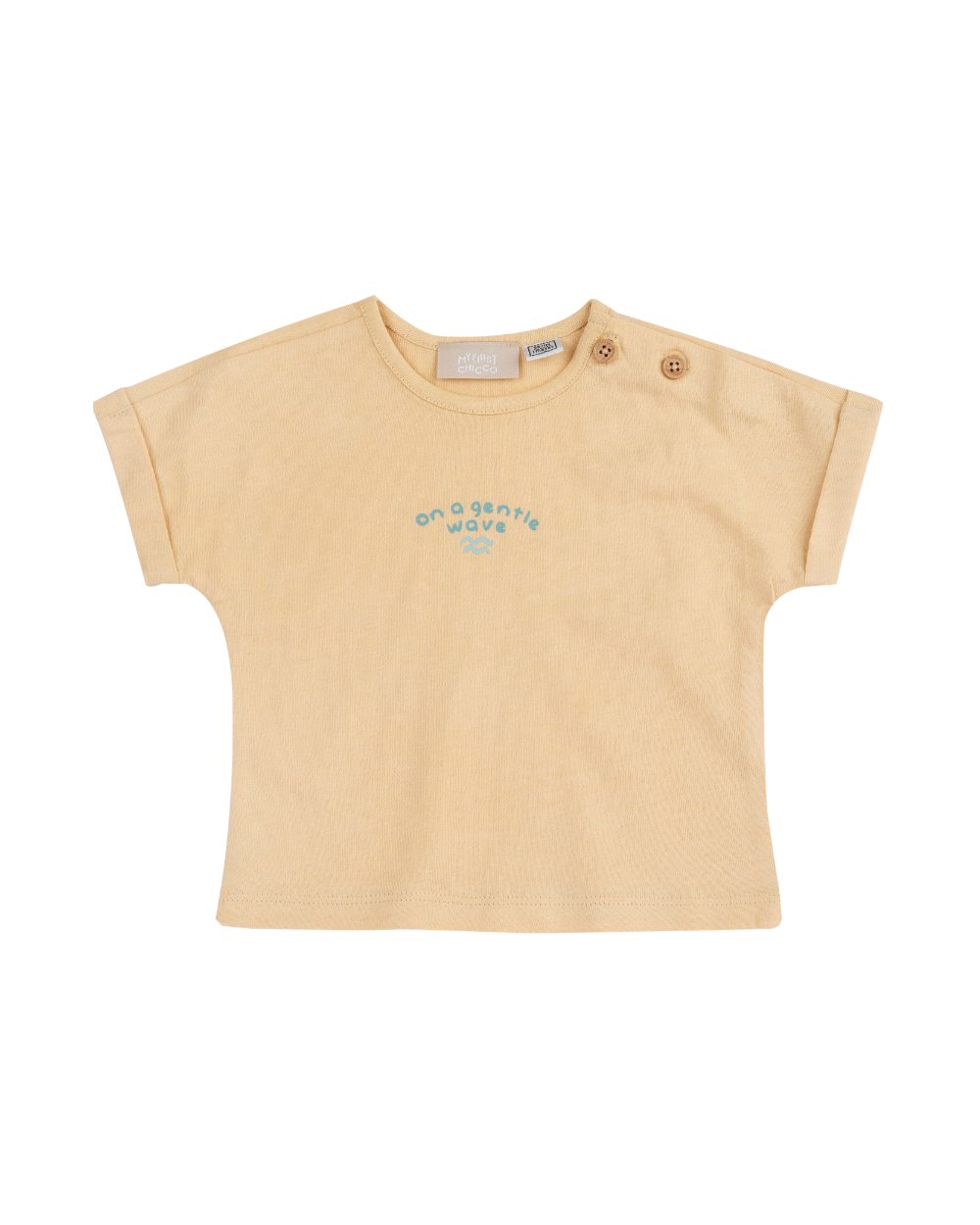 T-shirt de Algodão Waves