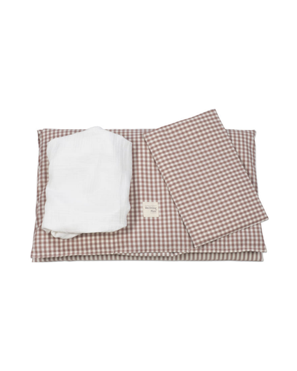 Conjunto de Berço Praliné | Moka | 90x50cm