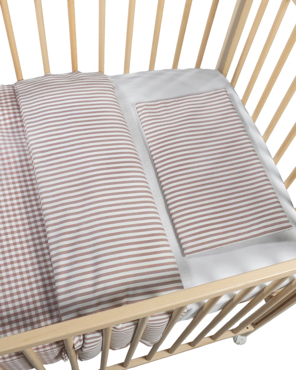 Conjunto de Cama Praliné | Moka | 120x60cm