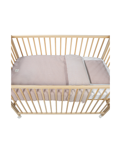 Conjunto de Cama Praliné | Moka | 120x60cm