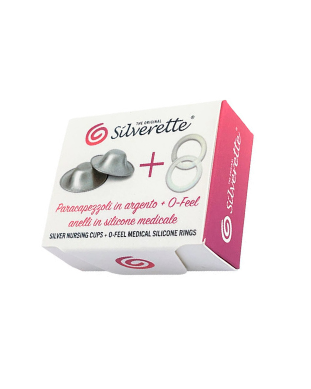 Silver Nipples + Silicone Ring
