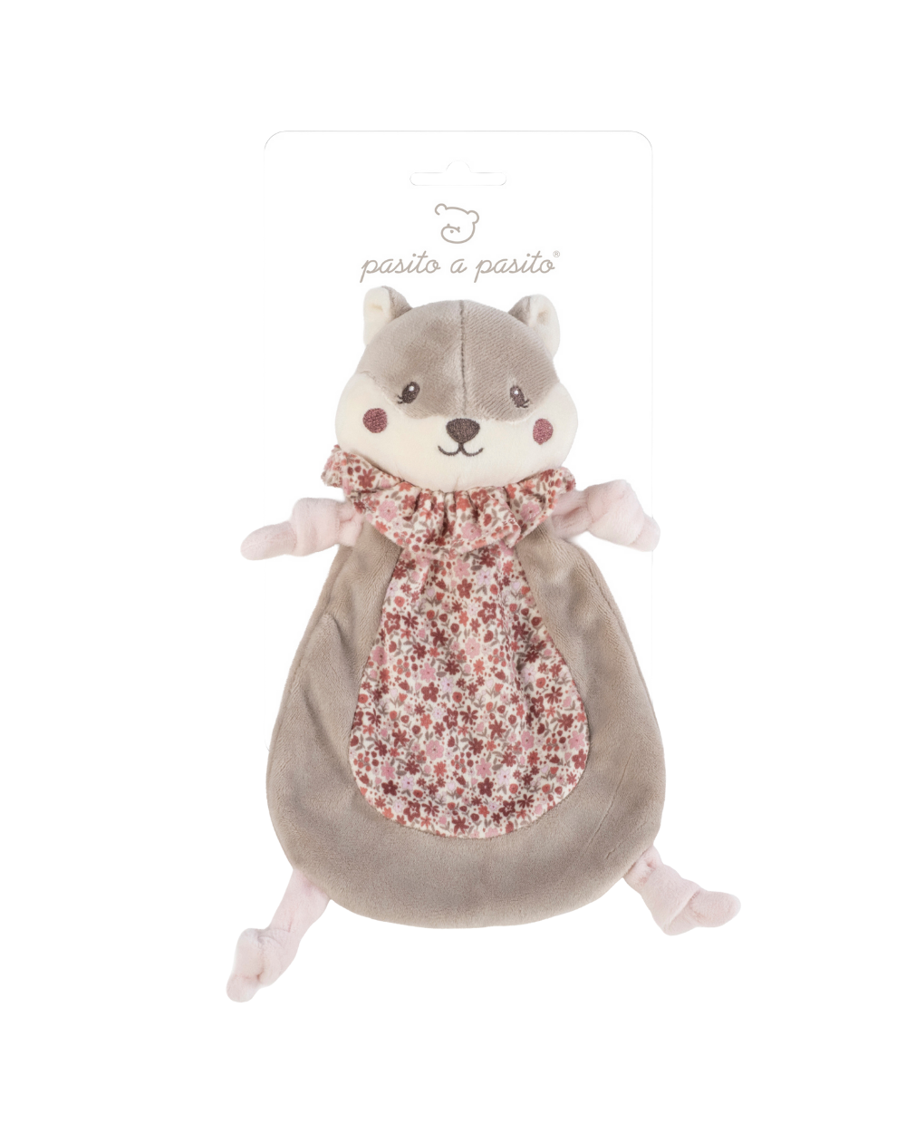 Doudou Esquilo Cherry Flowers