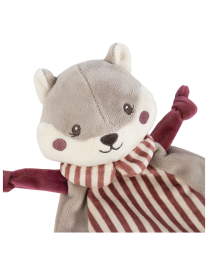 Doudou Esquilo Cherry Stripes